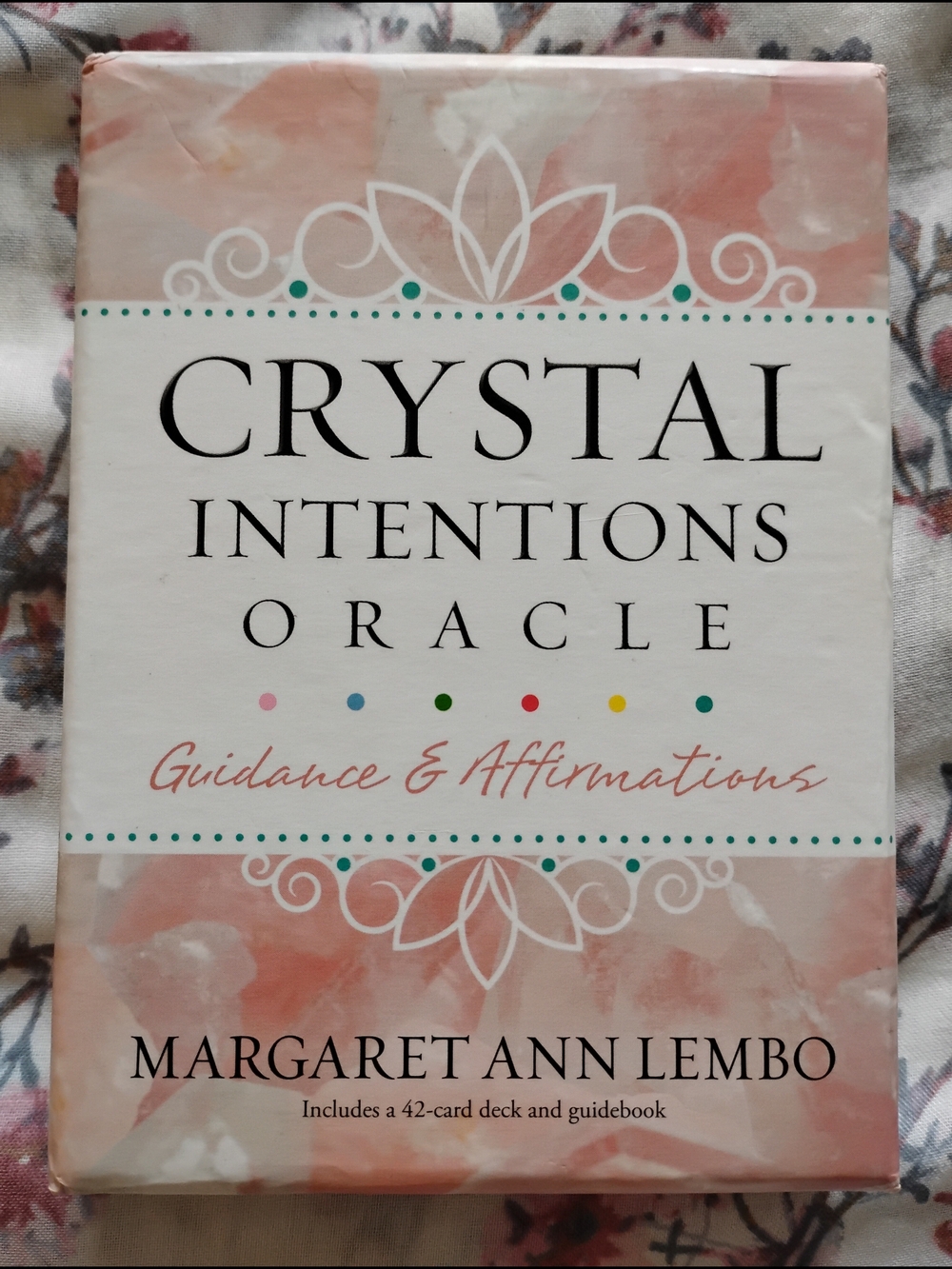 Crystal Intentions Oracle Card Deck Guidance & Affirmations